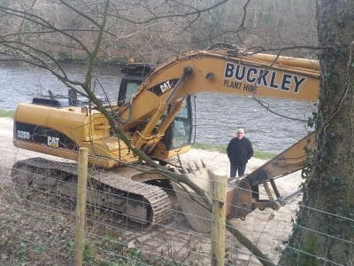 A new digger on site